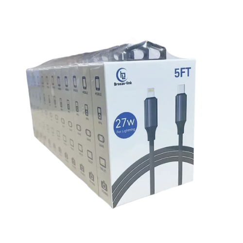 1 Dozen USB-C to Lightning Cable – 5 ft