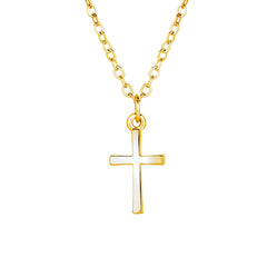 1 Dozen Gold Cross Necklace